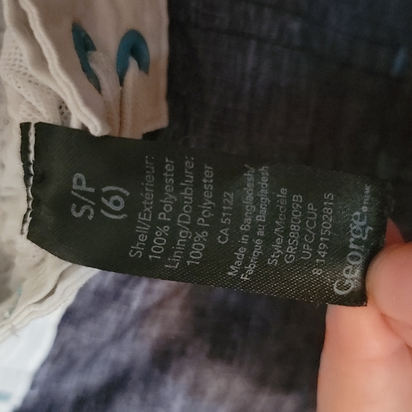 Kids Swim Shorts, George, Size 6 - Picture 3 of 3